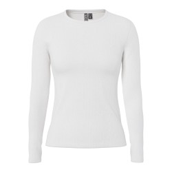 Bedrucktes Langarm-T-Shirt aus Baumwollmix