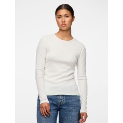 Bedrucktes Langarm-T-Shirt aus Baumwollmix