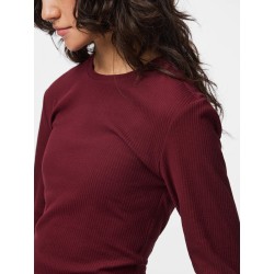 T-shirt donna stampata in misto cotone