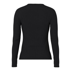Bedrucktes Langarm-T-Shirt aus Baumwollmix