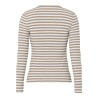 Bedrucktes Langarm-T-Shirt aus Baumwollmix