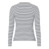 Bedrucktes Langarm-T-Shirt aus Baumwollmix