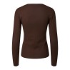 Bedrucktes Langarm-T-Shirt aus Baumwollmix