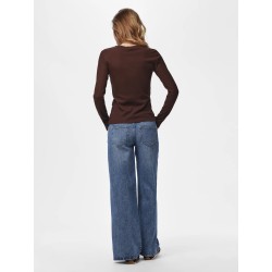 T-shirt donna stampata in misto cotone