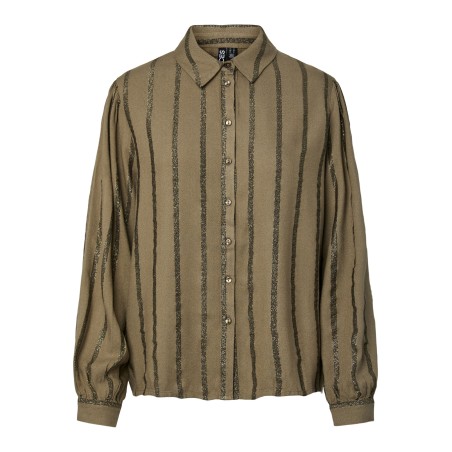 PCBRIGITTE LS SHIRT WVN FC BC