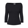 PCPHOEBE 3/4-Arm-Top mit U-Boot-Ausschnitt