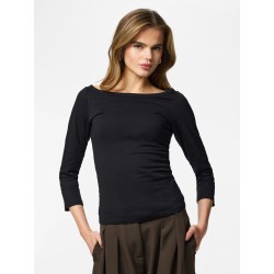 Top PCPHOEBE con scollo a barchetta