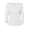 PCPHOEBE 3/4-Arm-Top mit U-Boot-Ausschnitt