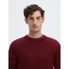 SLMTRAY LS KNIT REG MERINO CREW NOOS
