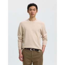 SLMTRAY MERINO BRUSHED CREW NOOS