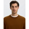 SLMTRAY Merino Brushed Rundhalspullover