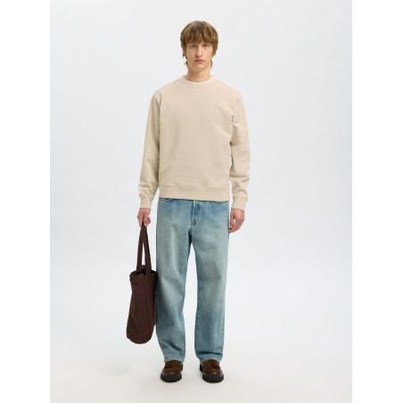 SLMRELAXLUKE LS SWEAT CREW NECK NOOS