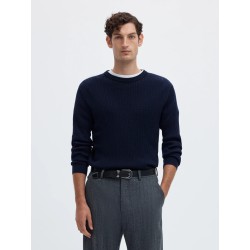 Merinowollpullover mit Zopfmuster | ModeWerk