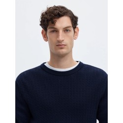 Merinowollpullover mit Zopfmuster | ModeWerk