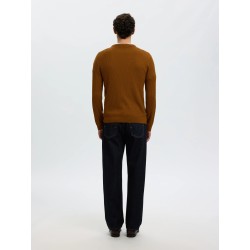 Merinowollpullover mit Zopfmuster | ModeWerk