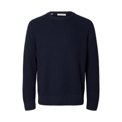 Pullover marrone in cotone biologico