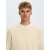 SLMBRAUN KNIT RLX RIB CREW NECK NOOS
