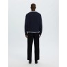 Pullover marrone in cotone biologico