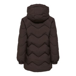 JDYPOWER piumino lungo donna con cappuccio