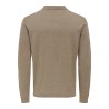 ONSLOUI polo in maglia da uomo a maniche lunghe