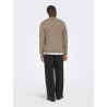 ONSLOUI REG 12 LS MEL POLO KNIT NOOS