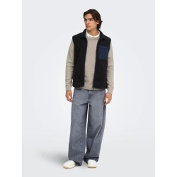 ONSMICHAEL Strickpullover mit Rundhalsausschnitt