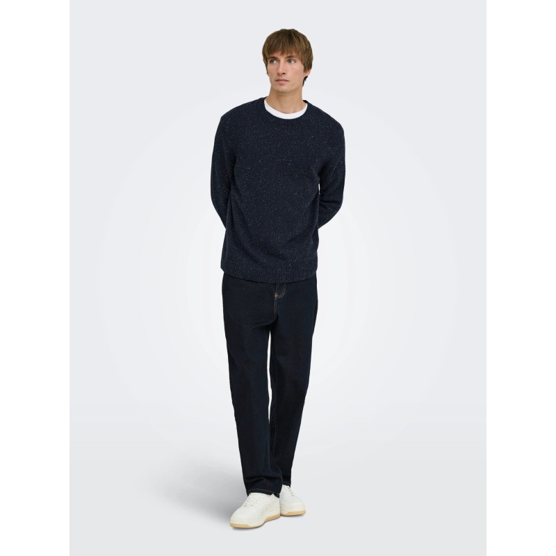 ONSMICHAEL Strickpullover mit Rundhalsausschnitt