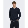 ONSMICHAEL REG NAP CREW NECK KNIT