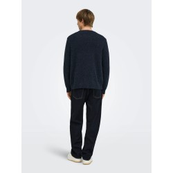 ONSMICHAEL REG NAP CREW NECK KNIT