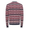 Weihnachtlicher Baumwoll-Strickpullover für Herren