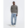 ONSSAGE Herren-Strickpullover aus Wollmischung