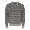 ONSSAGE Herren-Strickpullover aus Wollmischung
