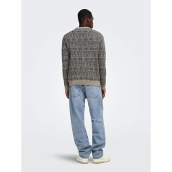ONSSAGE REG LS WOOL BLEND CREW KNIT FRML