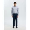 Slim-Fit-Hemd mit Allover-Print | ModeWerk
