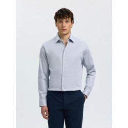 Slim-Fit-Hemd mit Allover-Print | ModeWerk