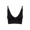 ONLVICKY RIB SEAMLESS VNECK TOP NOOS ACC