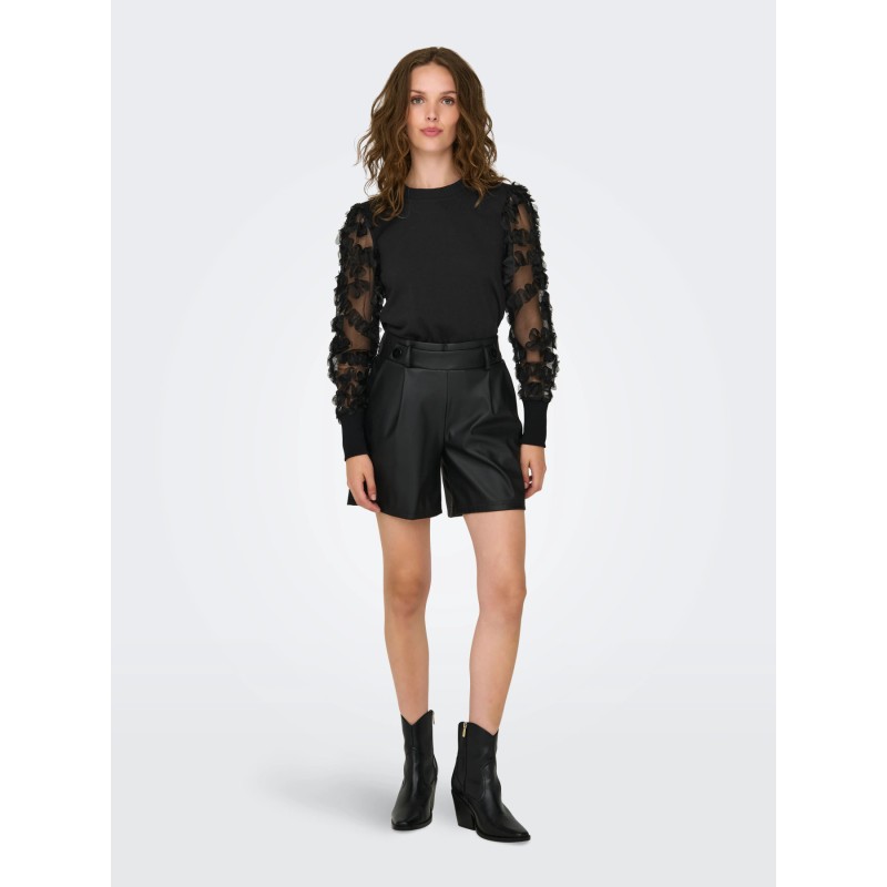 JDY FAIRVIEW Sweatshirt mit Spitzendetail