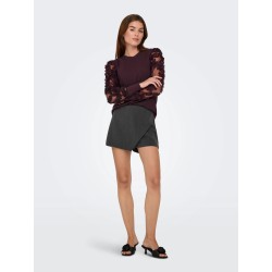 JDY FAIRVIEW Sweatshirt mit Spitzendetail