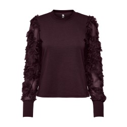 JDY FAIRVIEW felpa con dettaglio in pizzo