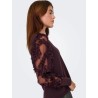JDY FAIRVIEW Sweatshirt mit Spitzendetail