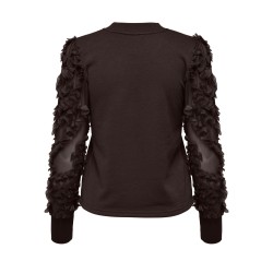 JDY FAIRVIEW felpa con dettaglio in pizzo