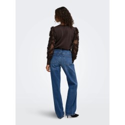 JDY FAIRVIEW Sweatshirt mit Spitzendetail
