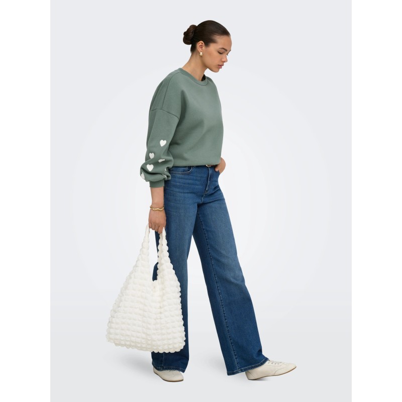 ONLMACY Sweatshirt mit Ballonärmeln