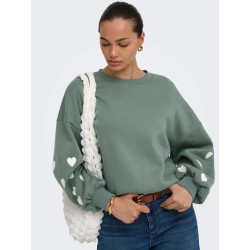 ONLMACY Sweatshirt mit Ballonärmeln