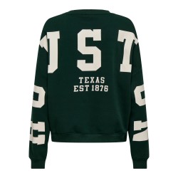 Damen-Sweatshirt mit Rücken- und Ärmelprint