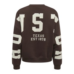 Damen-Sweatshirt mit Rücken- und Ärmelprint