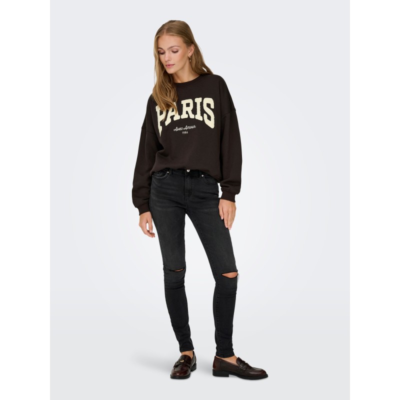 JDYMESA L/S O-NK EMB SWEAT JRS NOOS