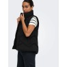 JDYPOWER gilet corto sagomato con collo alto
