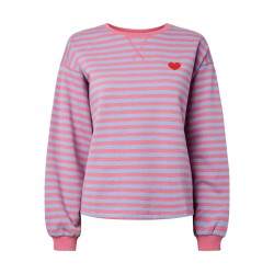 Felpa PCFLORA con ricamo da donna