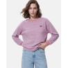 PCFLORA LS EMB SWEAT FC BC